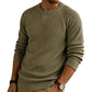 Klassiek round neck gebreid herentopje