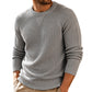 Klassiek round neck gebreid herentopje