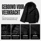 Heren winterjack van middenlengte, winddicht en thermisch
