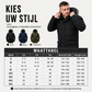 Heren winterjack van middenlengte, winddicht en thermisch