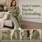 Casual sweatshirt en wijde pijpen broek set voor dames
