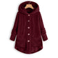 Gezellige winterjas met capuchon voor dames