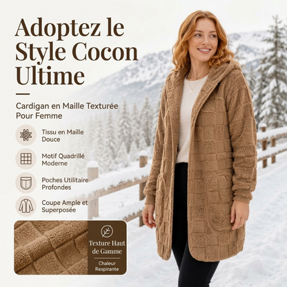 Comfortabel winterjack met capuchon voor dames