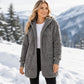 Comfortabel winterjack met capuchon voor dames