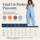 Dames Gestreept Lang Shirt & Wijde Broek Set
