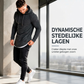 Modern slim-fit T-shirt met lange mouwen voor heren