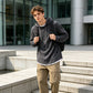 Modern slim-fit T-shirt met lange mouwen voor heren
