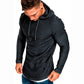 Modern slim-fit T-shirt met lange mouwen voor heren