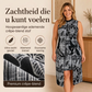 Chic dameslo faux 2-delige mouwloze jurk