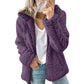 🤎 Dames Hoodie met Rits en Zachte Pluizige Stof – Warme Casual Hoodie Jas met Comfortabele Pasvorm & Cozy Stijl ✨