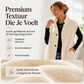 Casual warme sherpa bodywarmer voor dames