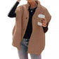 Casual warme sherpa bodywarmer voor dames