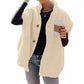 Casual warme sherpa bodywarmer voor dames