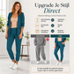 Blazer met open voorkant en broekenset voor dames