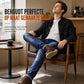 Heren stretch slim fit jeans met scheuren