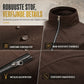 Casual herenbomberjack met opstaande kraag