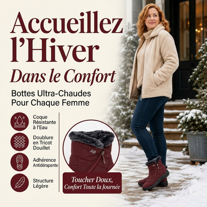 Winterlaarzen voor dames met zachte voering