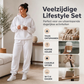 Damesgezellige hoodie & joggingbroek 2-delige set