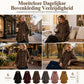 Dames winter effenkleurig asymmetrische knopen pluizige fuzzy fleece jas
