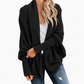 🔥Gratis verzending✈️Dames Ruimvallend Vest met Vleermuismouwen en Gebreide Sjaalkraag voor Herfst en Winter