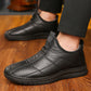 Antislip wandelschoenen voor heren met pluche voering