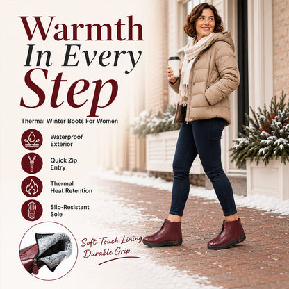 Antislip winterlaarzen voor dames