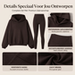 Casueel Comfortabel Dames Hoodie en Legging Set