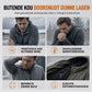 🔥Gratis verzending✈️Heren winterjas met fleece voering en afneembare capuchon