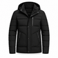 🔥Gratis verzending✈️Heren winterjas met fleece voering en afneembare capuchon