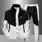Heren Colorblock Ritsjas & Broek met Trekkoord Set