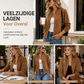 Casueel vest voor dames met rits