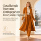🍂 Herfst Favoriet ✨ Elegante Dames 2-Delige Outfitset met Retro Lange Mouwen Jas & Eenvoudige Broek – Chique Casual Look