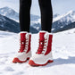 👢 50% KORTING NU! ⏰ Vrouwenwaterdichte Winterlaarzen - Thermisch Geïsoleerd & Antislip, Perfect Voor Sneeuw En Koud Weer ❄️✨