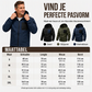 Heren outdoor windjack met afneembare capuchon