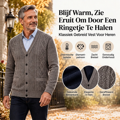 Klassiek thermisch vest voor heren
