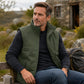 Herens omkeerbaar staand kraag warm vest