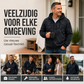 Heren Retro Tie-Dye Rits-Hoodie