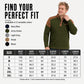Sweat-shirt à col montant en maille gaufrée pour homme