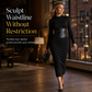 Gecontourde taille, elegante rondingen – Geribbelde bodycon-jurk voor dames ✨