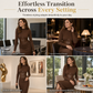 Gecontourde taille, elegante rondingen – Geribbelde bodycon-jurk voor dames ✨
