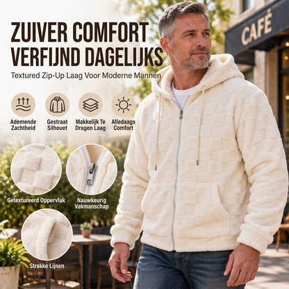 Casual winterjas met capuchon voor heren
