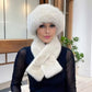 📢📢50% korting!!!🎉✨Winter pluche verdikte sjaal en muts warme set