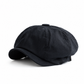 Vintage Britse stijl Newsboy-cap voor heren en dames Klassieke casual platte cap Octagonaal beret-hoed