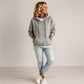 Casual oversized hoodie met trekkoord voor dames