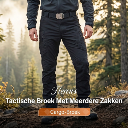Waterafstotende, slijtvaste tactische broek met meerdere zakken