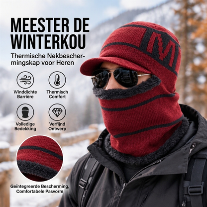 Warme Gebreide Wintermut voor Heren