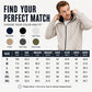 Men's Warm-Lined Full-Zip Hooded Sweatshirt