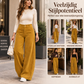 📢🎉50% korting!!!🛍️✨ Vrijetijdsbroek van corduroy voor dames met wijde pijpen