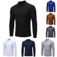 Katoenen Thermisch T-shirt met Hoge Hals