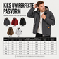 Heren Parka Capuchonjas met Pluche Voering